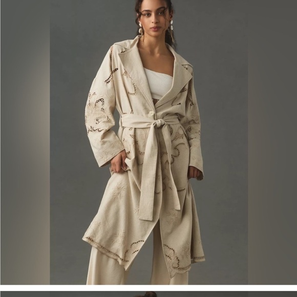 NWT Avec Les Filles Linen Blend
Trench Coat size S
🚨 FINAL PRICE NO OFFER ACCEPT - Picture 6 of 14